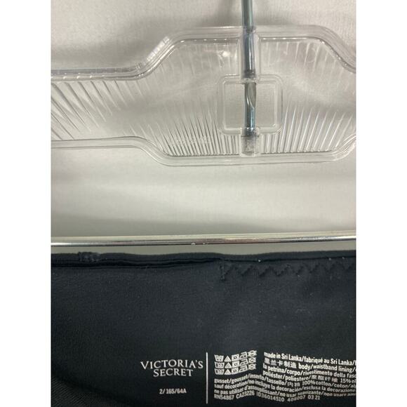 Victorias Secret Basic Black Pocket Leggings Size 2 - Picture 2 of 4